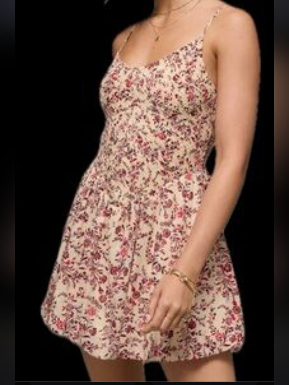 American Eagle NWOT Bella Floral Bubble Mini Dress!  Size Small